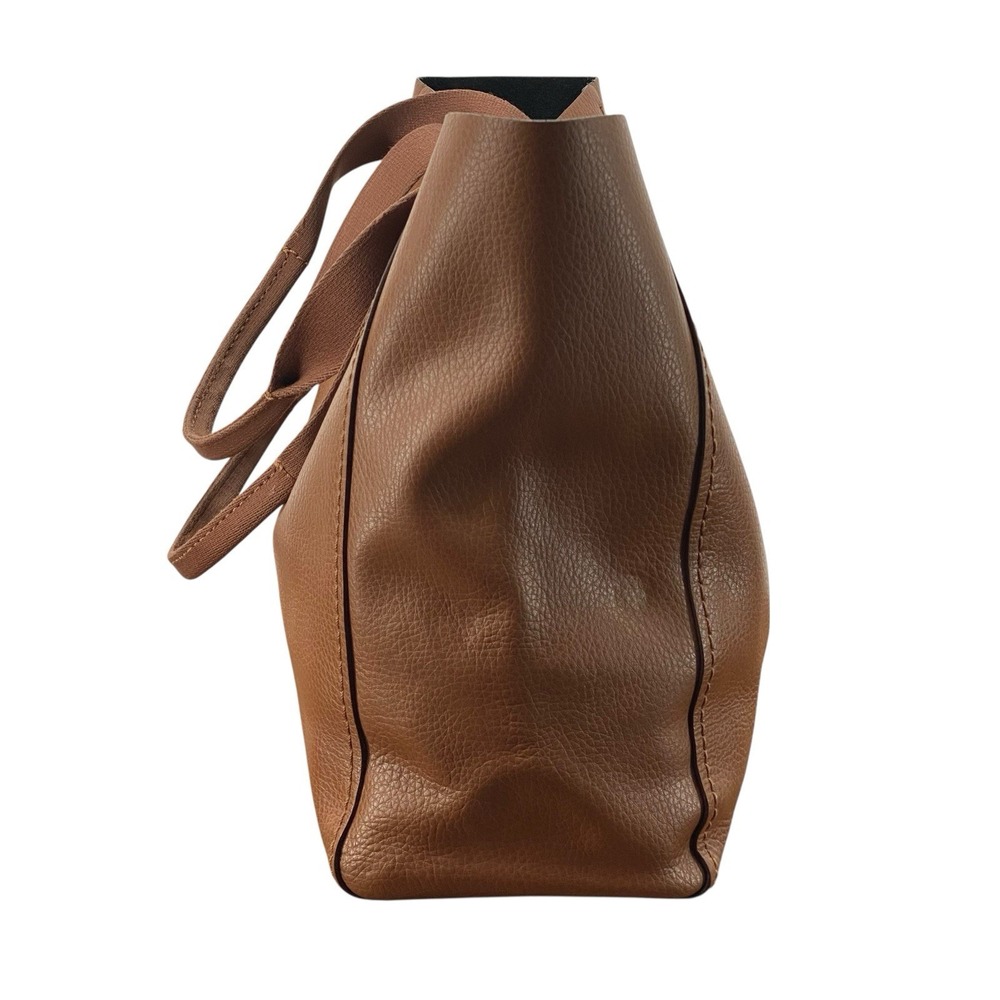 Coach Derby Tote Saddle Brown Pebbled Leather Shoulder Bag F58660 - Picture 5 of 12